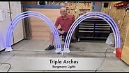 Triple arches