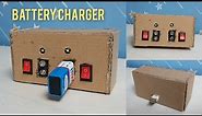 How To Make Battery Charger At Home||Homemade 9 volt Battery Charger | How To Charge Dead 9v Battery