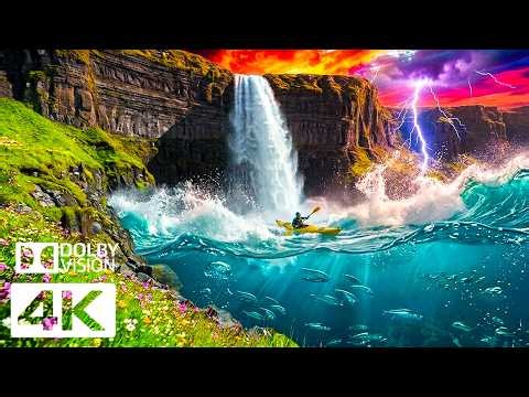 The Most Beautiful Places in the World in 4K | Cinematic Stress Relief