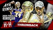Kobe Bryant 4th Championship, Full Series Highlights vs Magic (2009 NBA Finals) - Finals MVP! HD