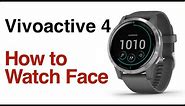Garmin Vivoactive 4 / Venu- How To Change or Download Watch Face