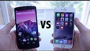iPhone 6 vs Google Nexus 5 - Full Comparison