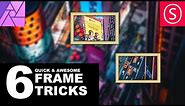 Affinity Photo - 6 Frame / Border Designs - that will blow your mind