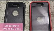 Droperprote iPhone SE Case | Built-in Screen Full Body Protector Phone Case Shockproof