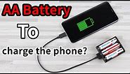 A Simple AA Battery Power bank Anyone Can Make at home