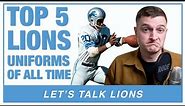 Top 5 Lions Uniforms of All Time