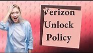 Can Verizon unlock before 60 days?