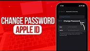 How to Change Apple ID Password on iPhone or iPad | Full Guide