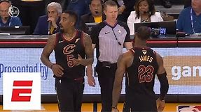 Final full sequence that sent Cavaliers vs. Warriors to OT [Game 1, 2018 NBA Finals] | ESPN