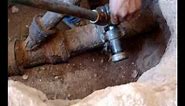 How to add a sewer cleanout to clay or cast iron sewer pipe