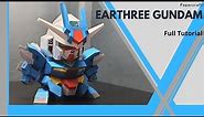 How To Make Papercraft Earthree Gundam