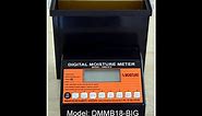 How to measure NUTMEG Moisture using Digital Moisture Meter DMM B18 BIG by Innovative Instruments