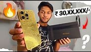 My Most Expensive Gold iPhone 13 Pro Max 🤯 || 30 Lakhs 🤯 Rupees || Giveaway For You