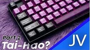 Better than Lelelabs Keycaps? | Tai-Hao Cubic Profile Review! | Is TaiHao Worth it? Part 2