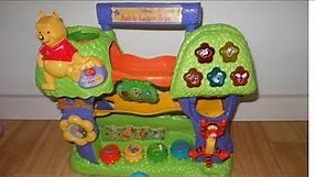 VTech - Winnie The Pooh Roll 'n Learn Tree musical and light up toy