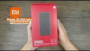 Xiaomi Redmi 20000mAh Power Bank Unboxing