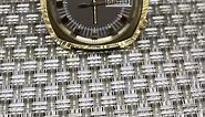 Vintage Bulova Accutron wristwatch, day-date, 1971