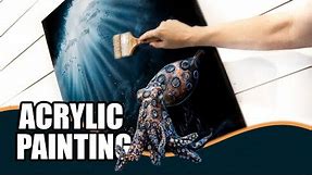 Pro ACRYLIC PAINTING TECHNIQUES for beginners #acrylicpainting