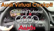 Audi Virtual Cockpit 2018 Detailed Tutorial and Review: Tech Help
