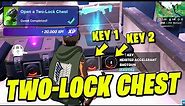 How to EASILY Open a Two-Lock Chest - Fortnite Quest