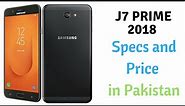 Samsung Galaxy J7 Prime 2018 specs and price in Pakistan