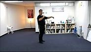 Wu style Tai chi chuan - 108 movements standard form - 01 the beginning of tai chi 太極起式