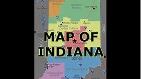 MAP OF INDIANA