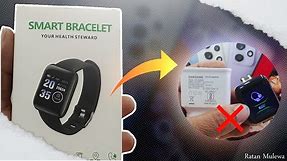 How to power on /How to charge smart bracelet D116