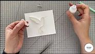 Paper Quilling Hummingbird Tutorial Part1 - How to create the outline of it?