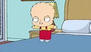 How did stewie get his head shape