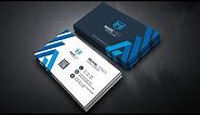 How to Design Business Card With Photoshop CC 2020 - Learn Photoshop
