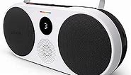Polaroid P3 Music Player (Black) - Retro-Futuristic Boombox Wireless Bluetooth Speaker Rechargeable with Dual Stereo Pairing