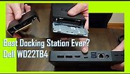 Best Docking Station Ever? Dell WD22TB4 Unboxing Setup & Review