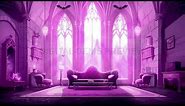 Pink Pastel Gothic Castle - Animated Vtuber Background