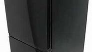 Everchill RV Refrigerator w/ Freezer - Dual Swing Doors - 10.7 Cu Ft - 12V - Black Glass Front Everc