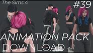 [The Sims 4] Animation Pack 39 (DOWNLOAD) HUG, CRY, SCARE