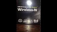 ASUS USB N10 Nano Wireless N Adapter Unboxing & Review+Download CD