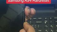 ‏Samsung A54 Hardreset