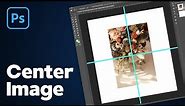 How to Center an Image in Photoshop