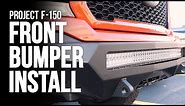 Replacing Ford F-150 Front Bumper with ADD Offroad Stealth Fighter Bumper