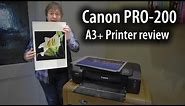 Canon Pixma PRO-200 printer review - A3+/13" printer replaces the PRO-100