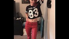 Red Leather Pants Outfits - kody_evans1