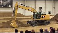 Cat® F Series Wheeled Excavators Demo & Unbeatable Features