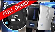 Up Mini 2 3D Printer in Action - Software & Hardware Demo - #5minFriday #32