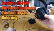 Avantree HT4189 Wireless Headphone Transmitter Set Unboxing