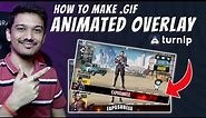 How to Make Animated Overlay For Turnip Live | Full Tutorial on Mobile