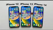 iPhone 12 vs iPhone 13 vs iPhone 14 Ultimate Speed Test🔥| SURPRISING RESULTS!😍