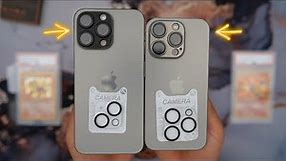 The Best Camera Lens Protector for iPhone 15 Pro and 15 Pro Max : Aluminum Alloy Protection