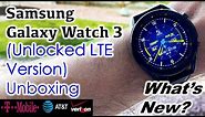 Samsung Galaxy Watch 3 LTE Model 2020 - Unboxing & Demo