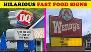 The Most Hilarious Fast Food Signs Ever Captured